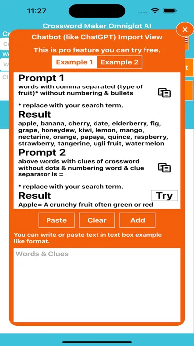 Crossword Maker Omniglot应用截图