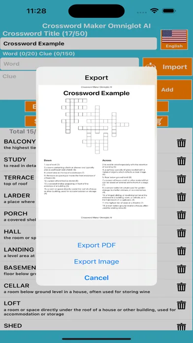 Crossword Maker Omniglot应用截图