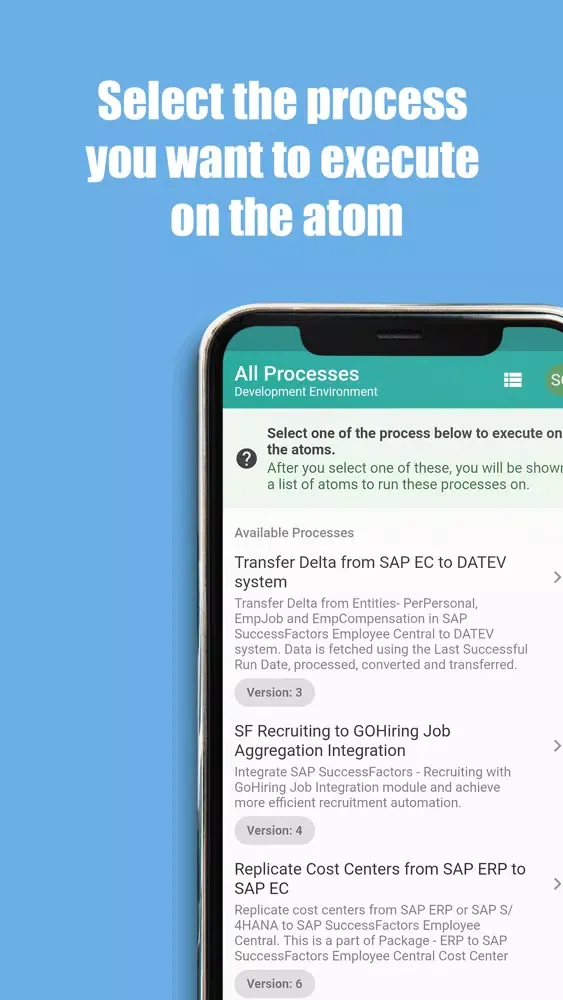TriggerIT for Boomi Screenshots