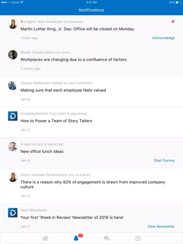 Intel and Me iPad  Screenshots