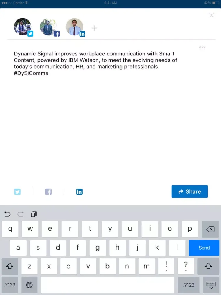 Intel and Me iPad  Screenshots