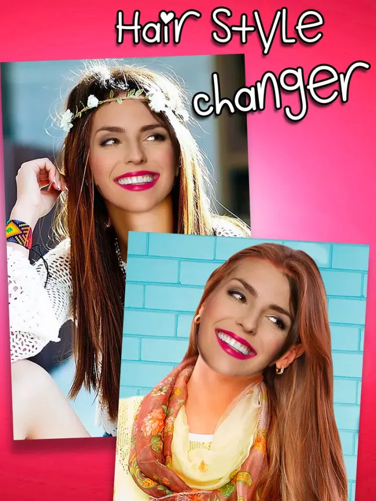 Makeover photo editor with hairstyles - Premium iPad  स्क्रीनशॉट