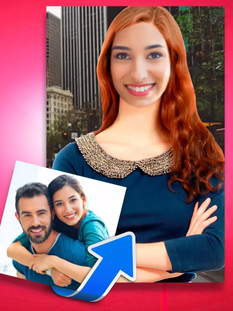 Makeover photo editor with hairstyles - Premium iPad  स्क्रीनशॉट