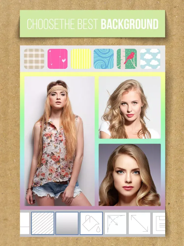Photo Grid effects and filters for collages – Pro iPad  Ekran Görüntüleri