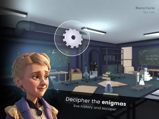 Historical Escape Room - game iPad  Screenshots