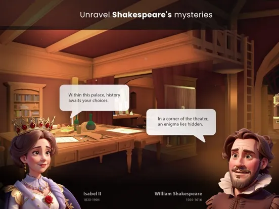 Historical Escape Room - game iPad  Screenshots