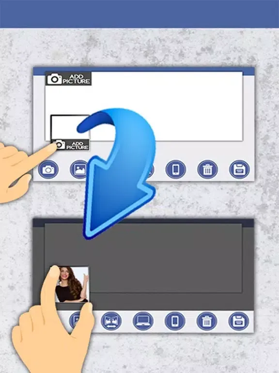 Capturas de pantalla de Customize profile & cover photo for Facebook - Pro iPad 