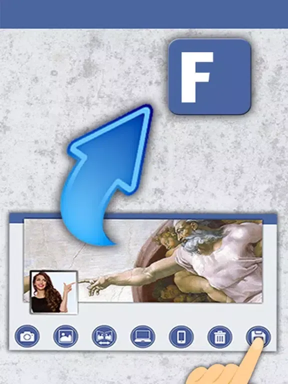 Capturas de pantalla de Customize profile & cover photo for Facebook - Pro iPad 