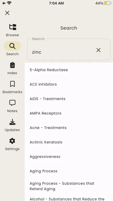 Tangkapan layar Green Medicine Encyclopedia