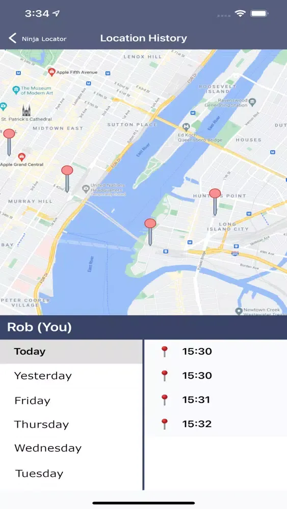 Captures d'écran de Ninja Locator - Device Tracker