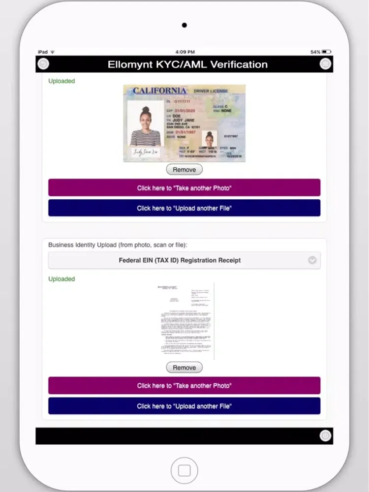 Tangkapan skrin Elloyment (On•Boarding) iPad 