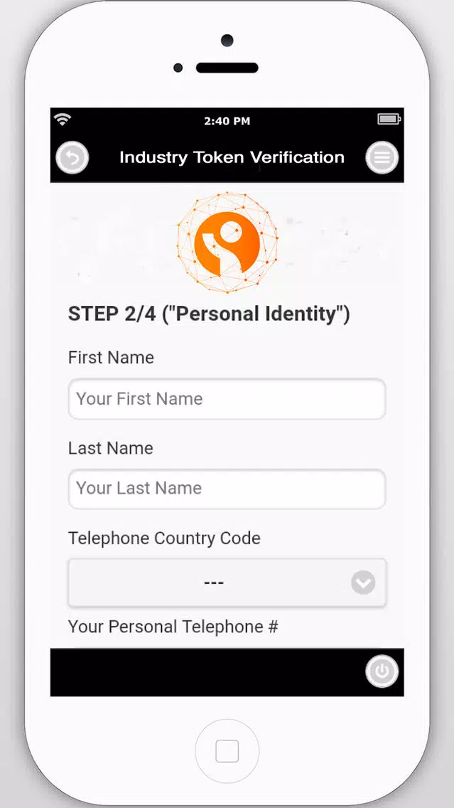Industry Token ID Verification应用截图