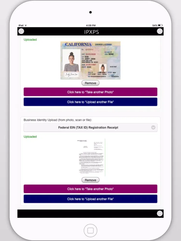 Screenshot di IPXPS (On•Boarding) iPad 
