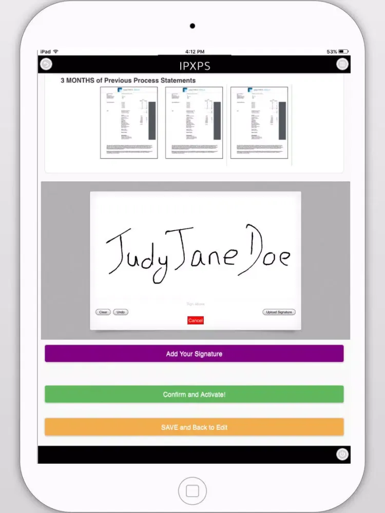 Screenshot di IPXPS (On•Boarding) iPad 