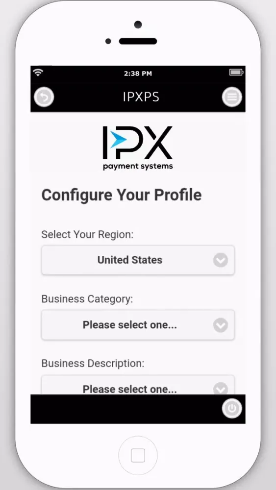 Screenshot di IPXPS (On•Boarding)