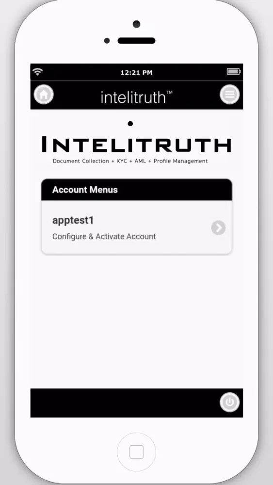 KYC/AML Compliant On•Boarding Screenshots