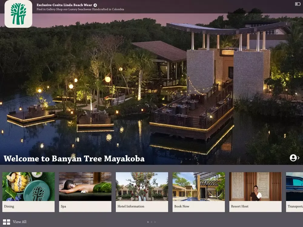 Banyan Tree Mayakoba iPad  スクリーンショット