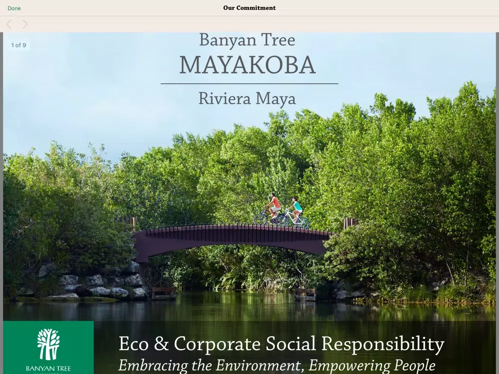 Banyan Tree Mayakoba iPad  スクリーンショット