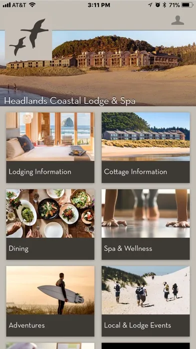 Headlands Coastal Lodge & Spa Ekran Görüntüleri