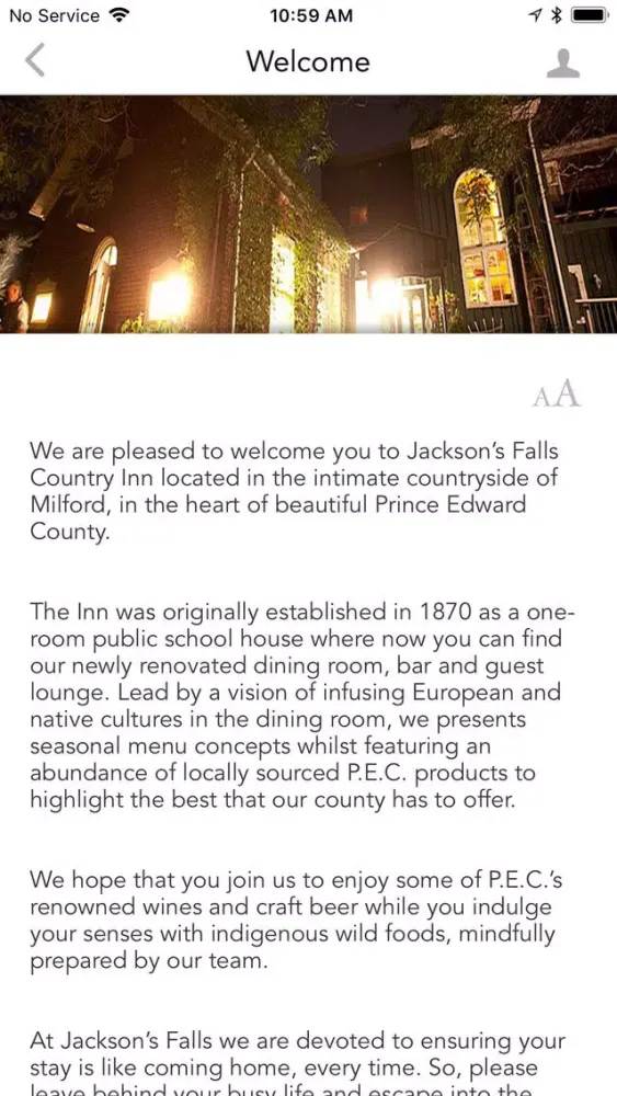 Screenshot di Jackson's Falls Country Inn