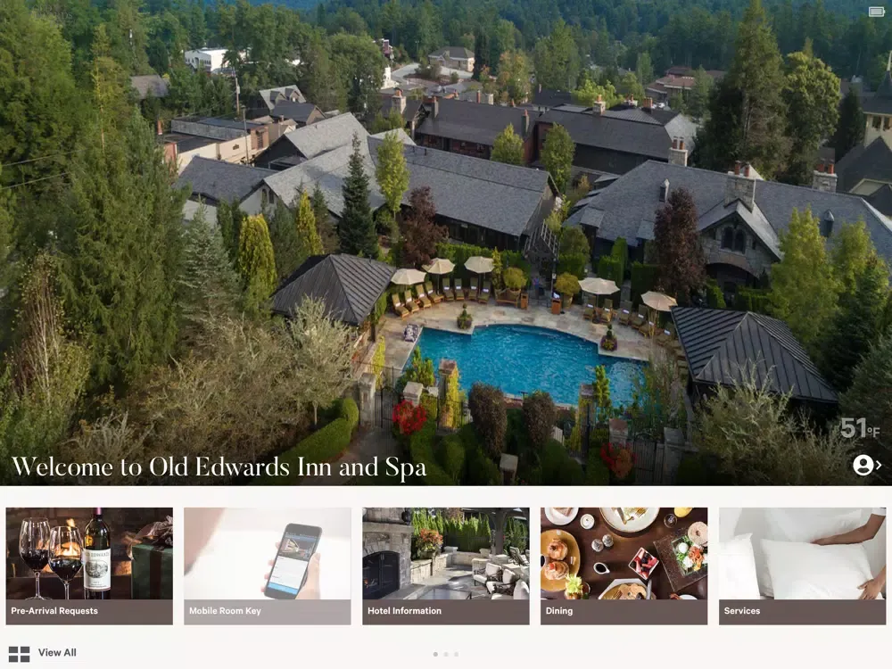 Ảnh chụp màn hình của Old Edwards Inn & Spa iPad 