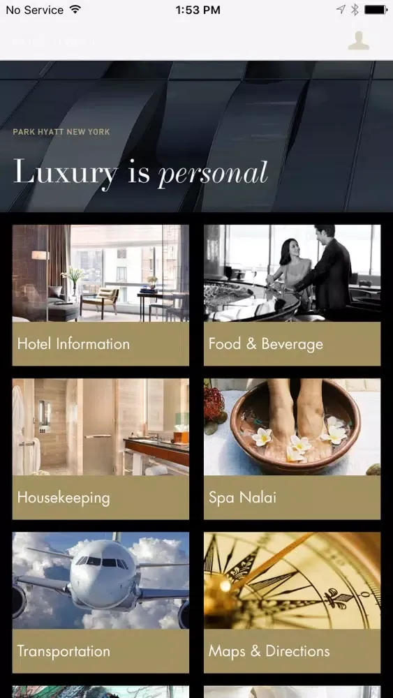 Screenshot di Park Hyatt New York
