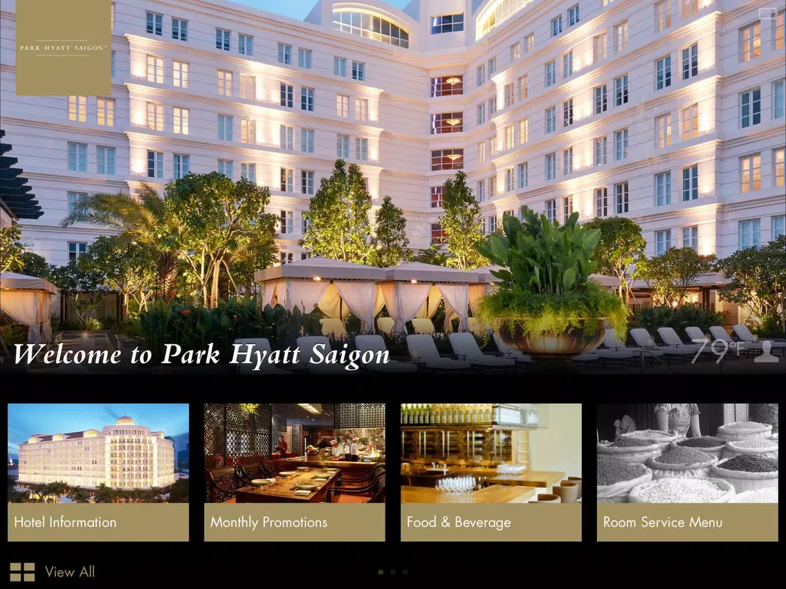 Capturas de pantalla de Park Hyatt Saigon iPad 