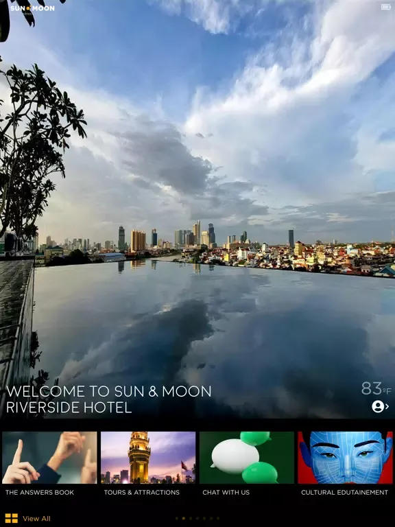 Captures d'écran de SUN & MOON, Hotel Group iPad 