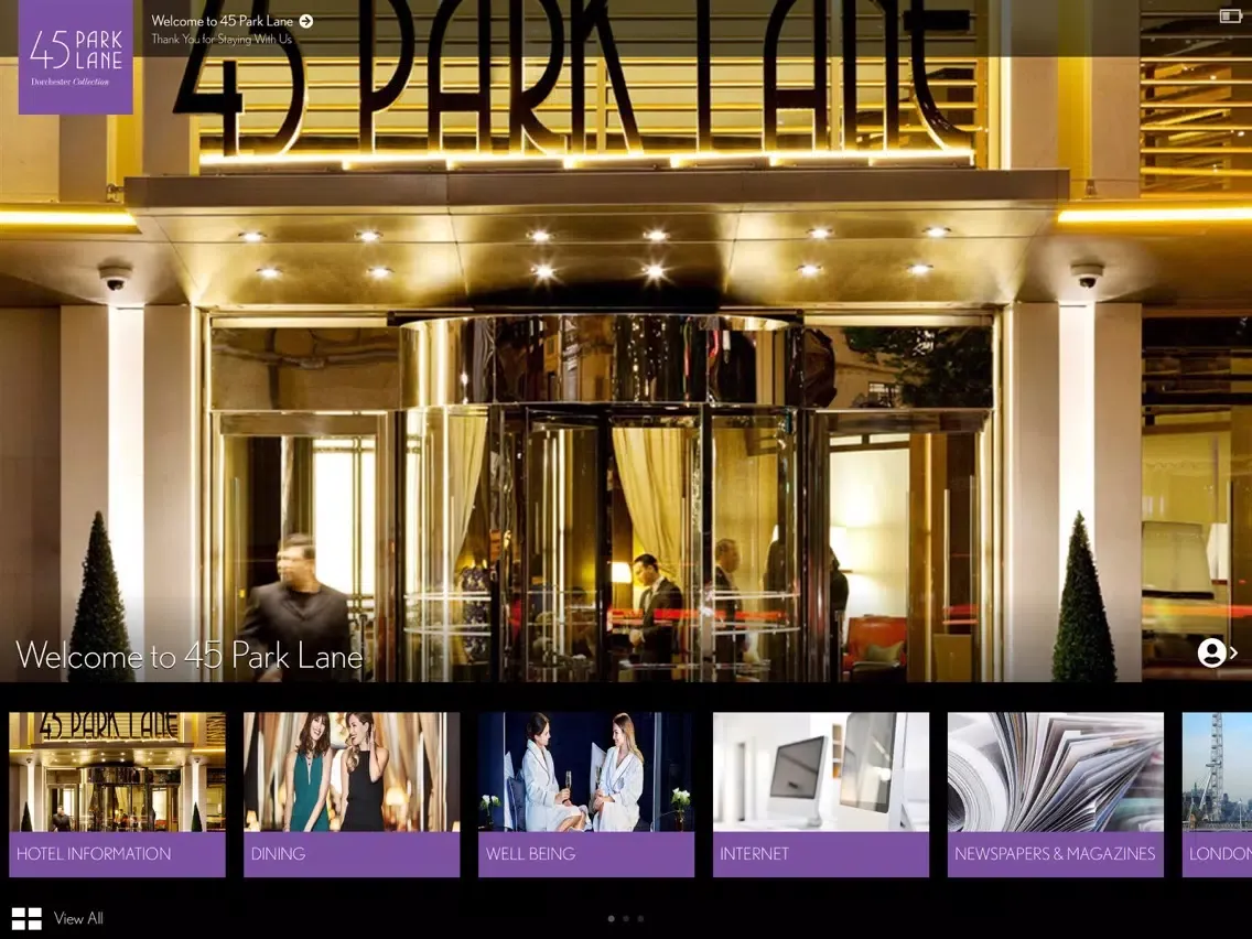 Captures d'écran de 45 Park Lane, London iPad 