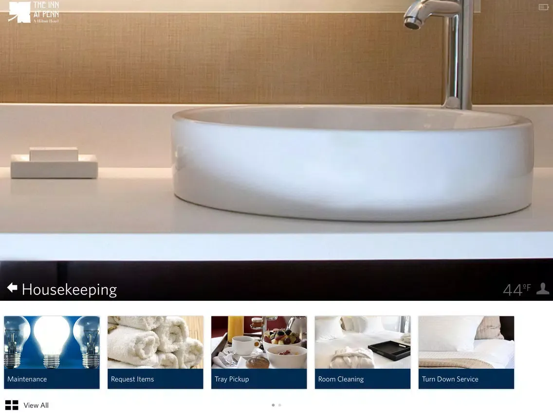 Inn at Penn iPad 應用截圖