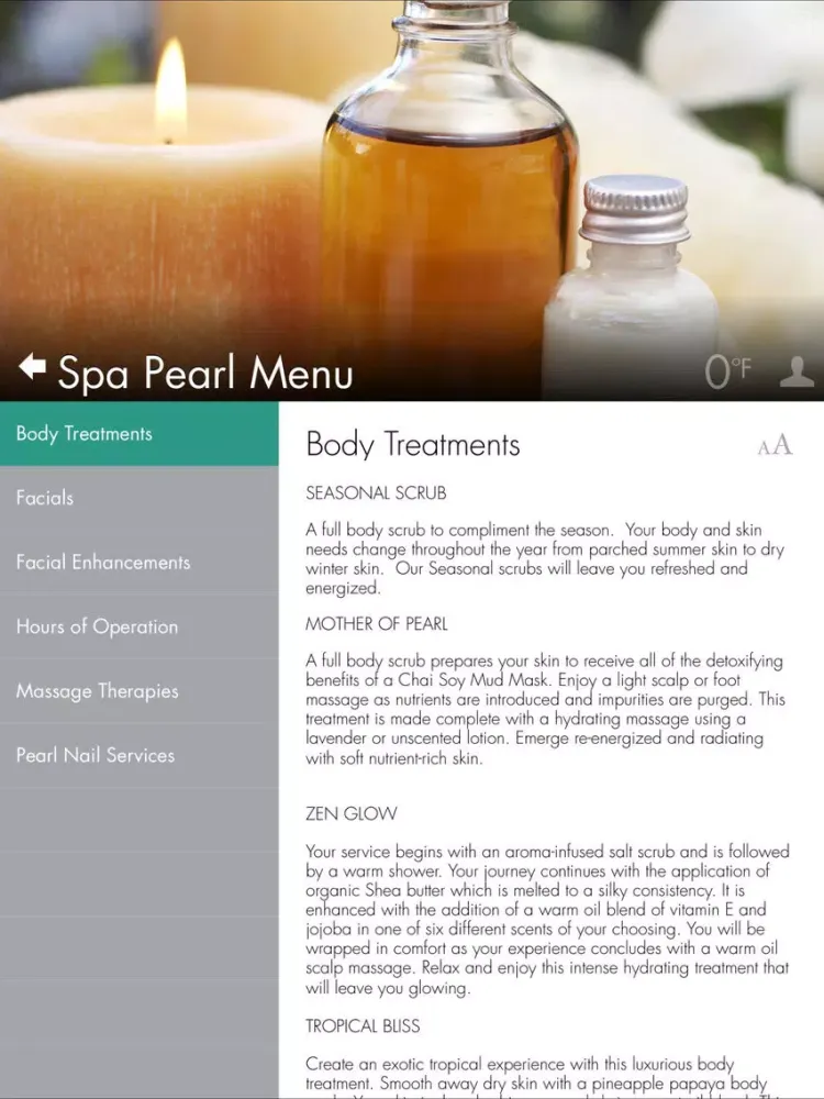 The Pearl iPad  Screenshots