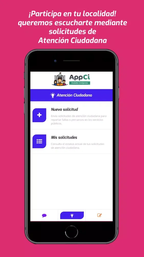 Captures d'écran de AppCi – Ciudadania Interactiva