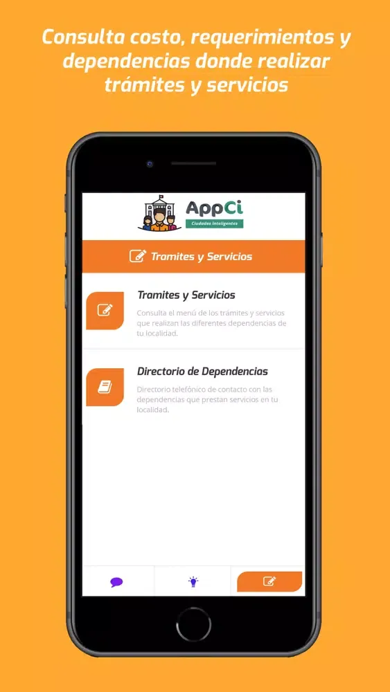 Captures d'écran de AppCi – Ciudadania Interactiva