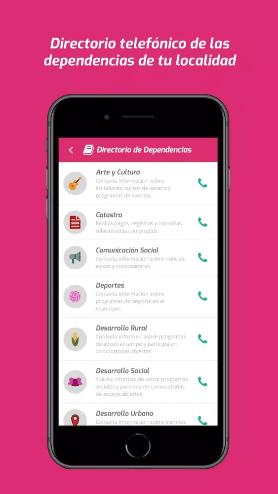 Captures d'écran de AppCi – Ciudadania Interactiva