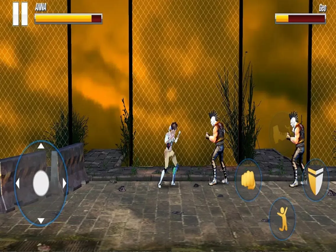 Hero vs Street Gangsters Fight iPad  سکرین شاٹس