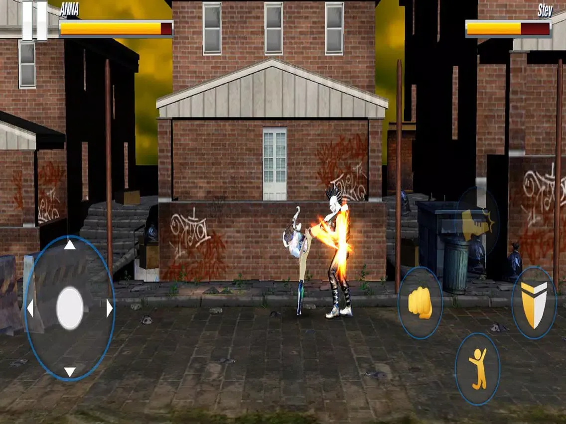 Hero vs Street Gangsters Fight iPad  سکرین شاٹس