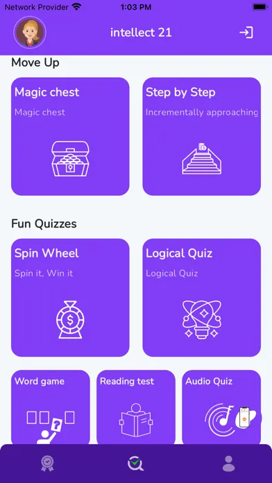 intellect 21: Quiz & IQ Test স্ক্রিনশট