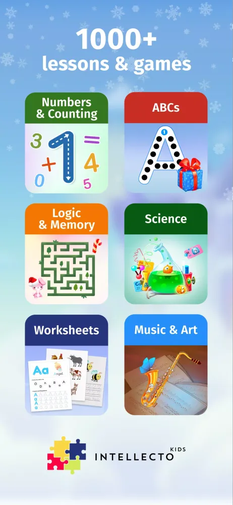 Capturas de pantalla de Intellecto Kids Learning Games