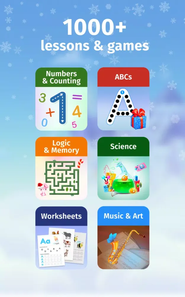 Capturas de pantalla de Intellecto Kids Learning Games