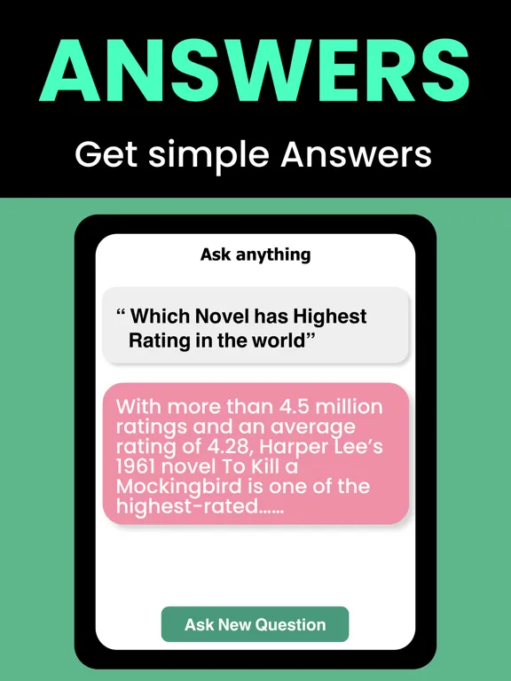 Capturas de pantalla de AI Chat Bot: Ask Open Question iPad 