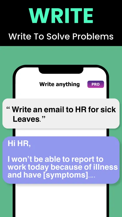 Capturas de pantalla de AI Chat Bot: Ask Open Question