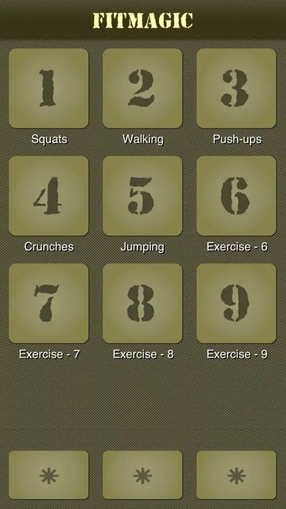 FitMagic - Exercise counter Ekran Görüntüleri
