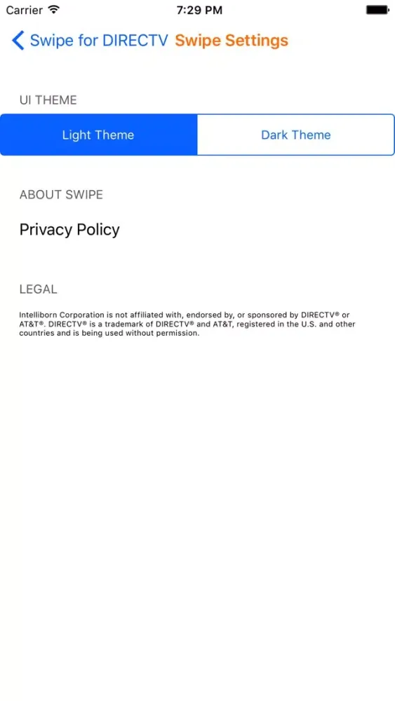 تصاویر Swipe for DIRECTV®