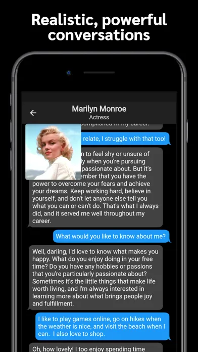 Screenshot di AI Messenger (AI Characters)