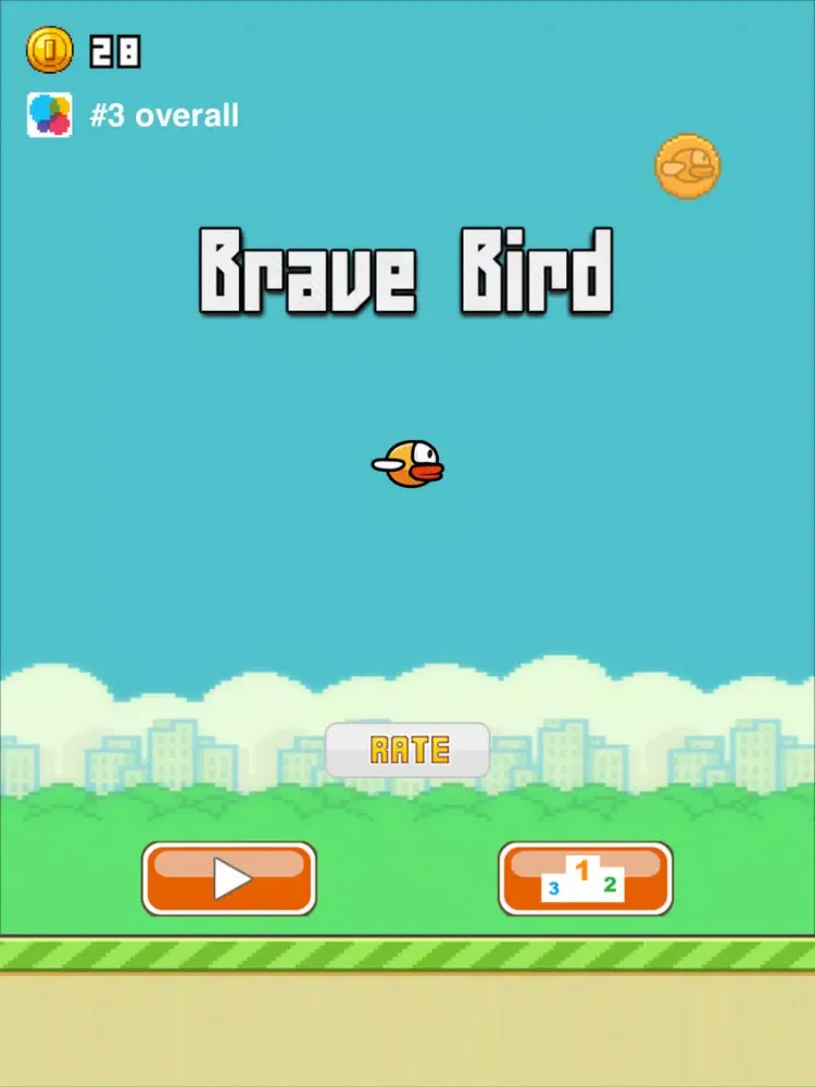 Zrzuty ekranu Brave Bird ~ Flap Again iPad 