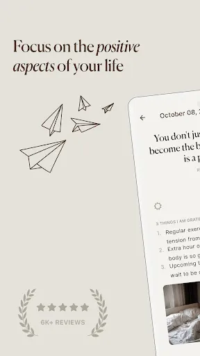Capturas de pantalla de 5 Minute Journal: Self-Care