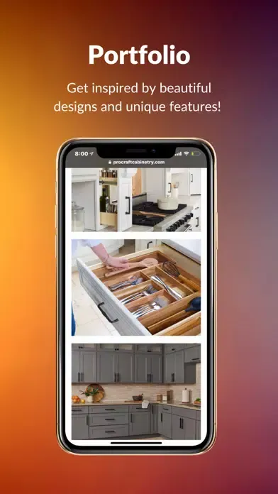ProCraft Cabinetry Mobile App应用截图