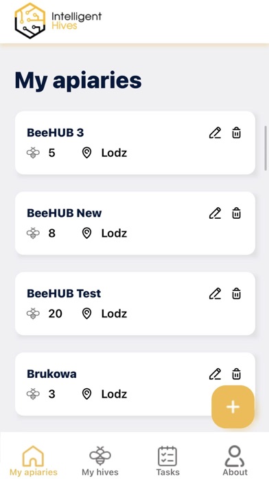 Zrzuty ekranu Intelligent Hives