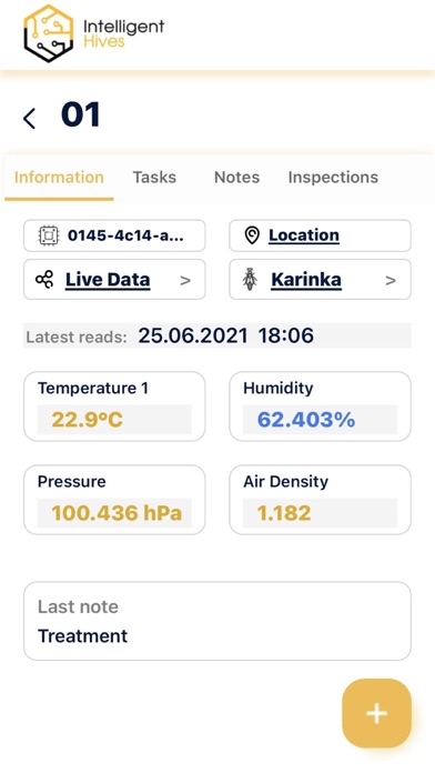 Zrzuty ekranu Intelligent Hives