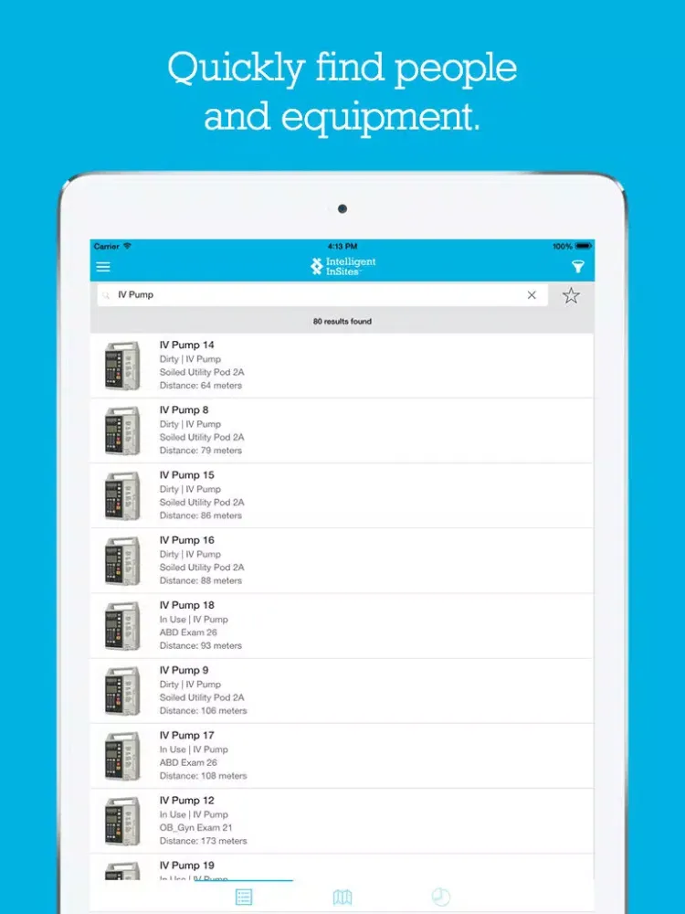 InSites Locate iPad  スクリーンショット